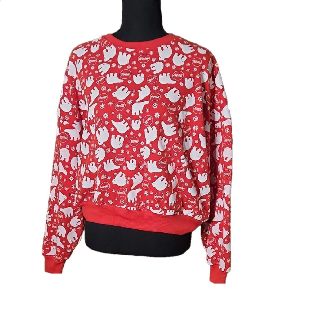 Coca-Cola By Wildfox Polarbear Sweater, Size Medium